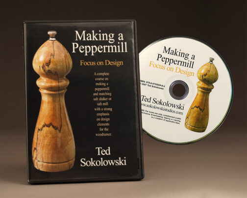 Making a Peppermill Focus on Design DVD by Ted Sokolowski