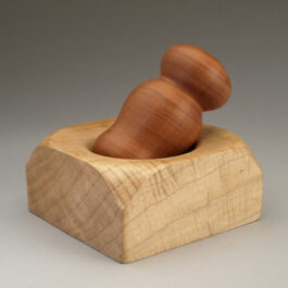 Mortar & Pestle – Curly Maple & Curly Pear