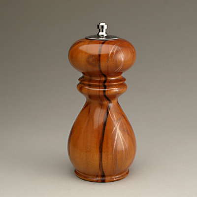 Combination Jobillo with copper inlay Salt Shaker Peppermill by Ted Sokolowski made in the USA