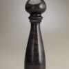 12" Traditional Peppermill in Curly Maple Ebonized by Ted Sokolowski