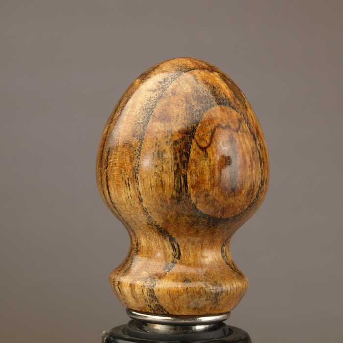 Spalted Ash Wine Stopper by Ted Sokolowski